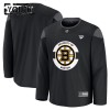 Boston Bruins Hockeydrakt Custom Fanatics Team Practice 2024-25 Svart - Barn